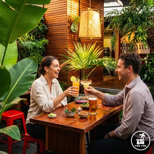 eating & drinking in garden